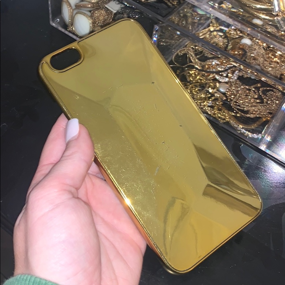 iPhone 8/9 Plus case bauble bar gold cover